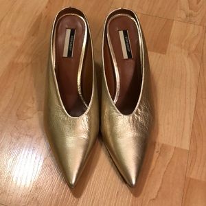 Topshop muted mules or slides